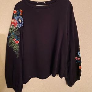 Zara Floral Sweater